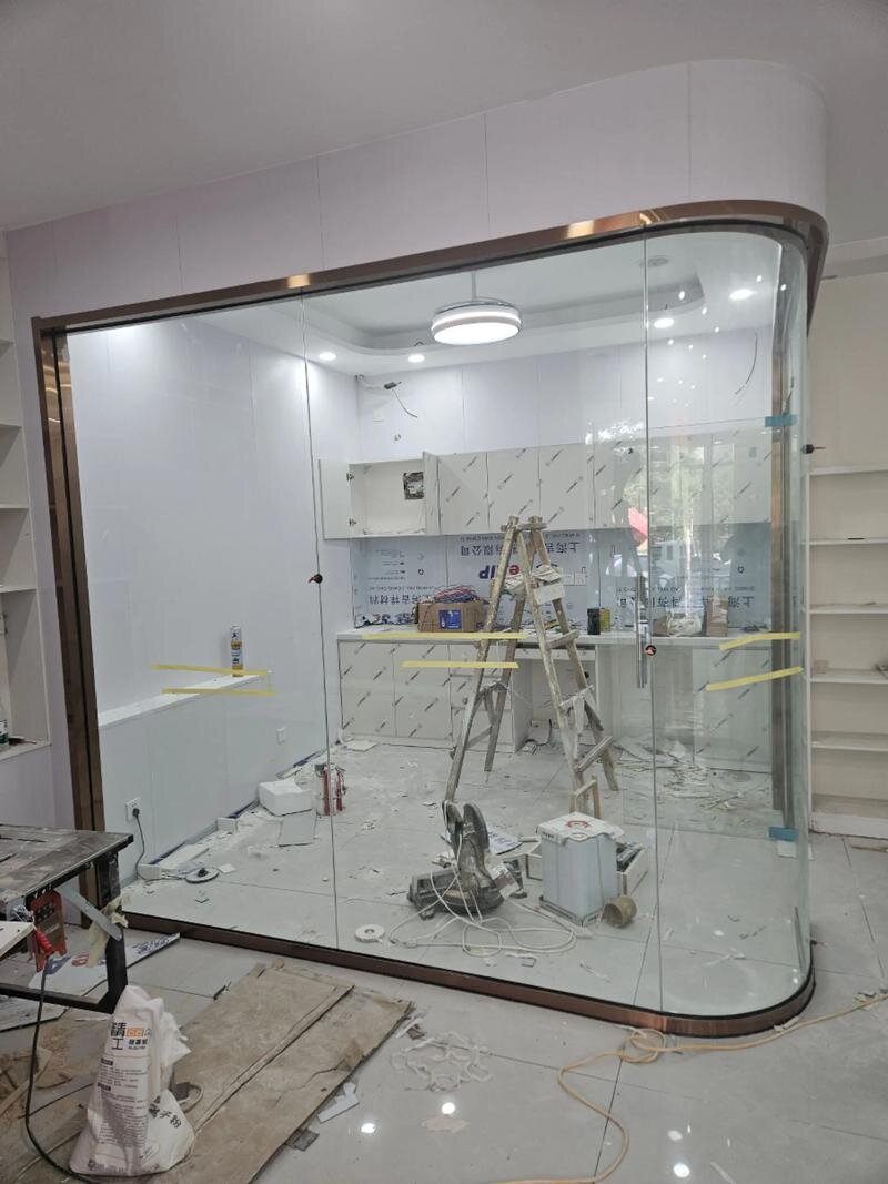 昭通市热弯弧形玻璃异形展柜玻璃 - 哪里好